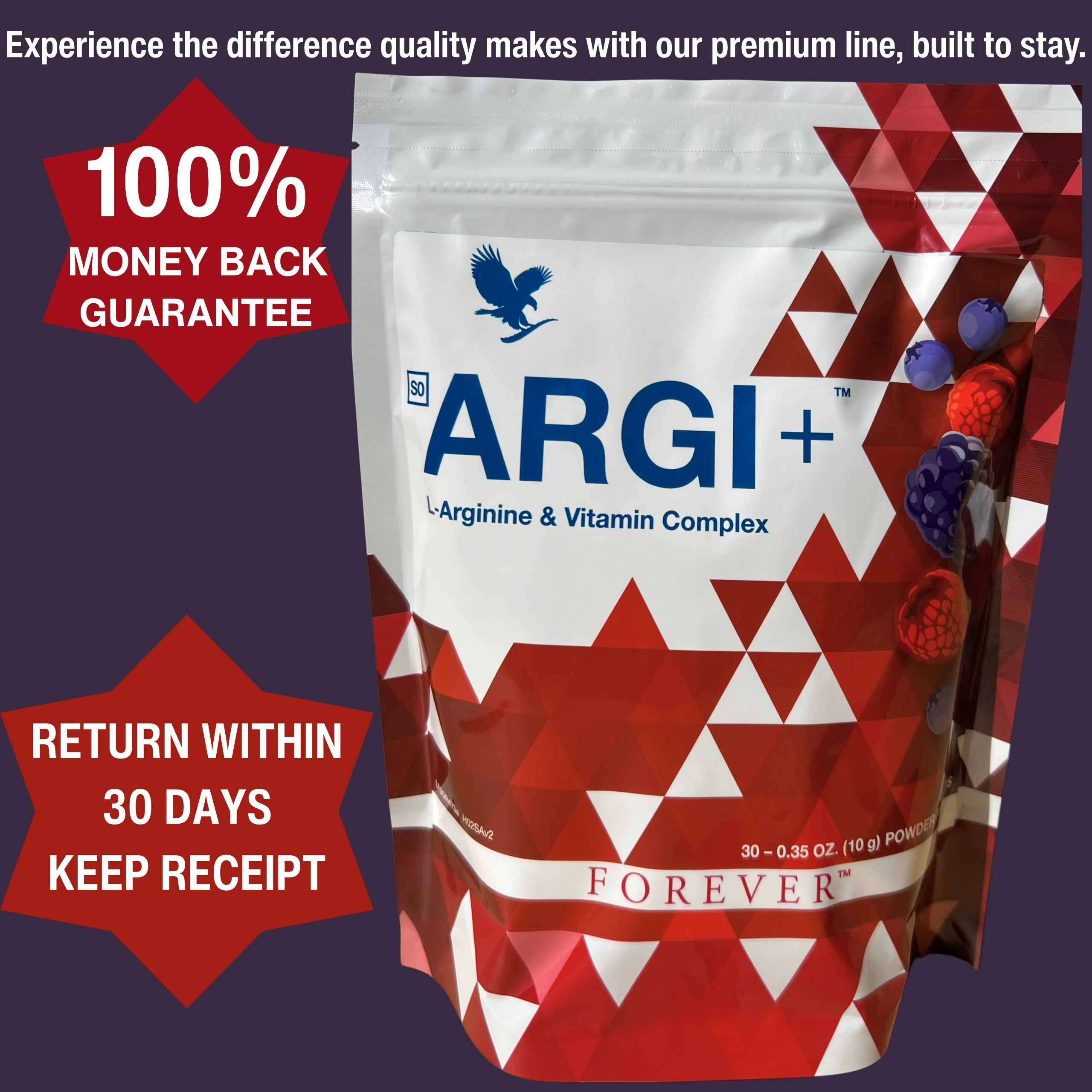 Benefits of taking Argi+